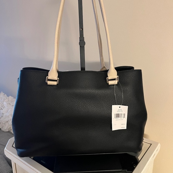 Brand New Kate Spade Black and Tan Leather Tote/Shoulder Bag - Picture 2 of 3